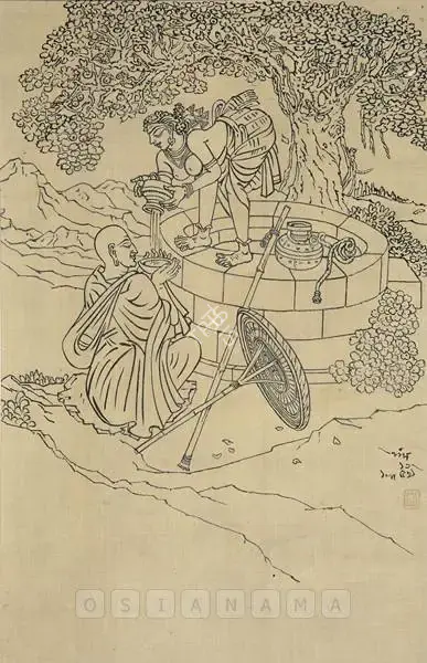 Nandalal Bose (Artist), Ananda, 1952, Painting