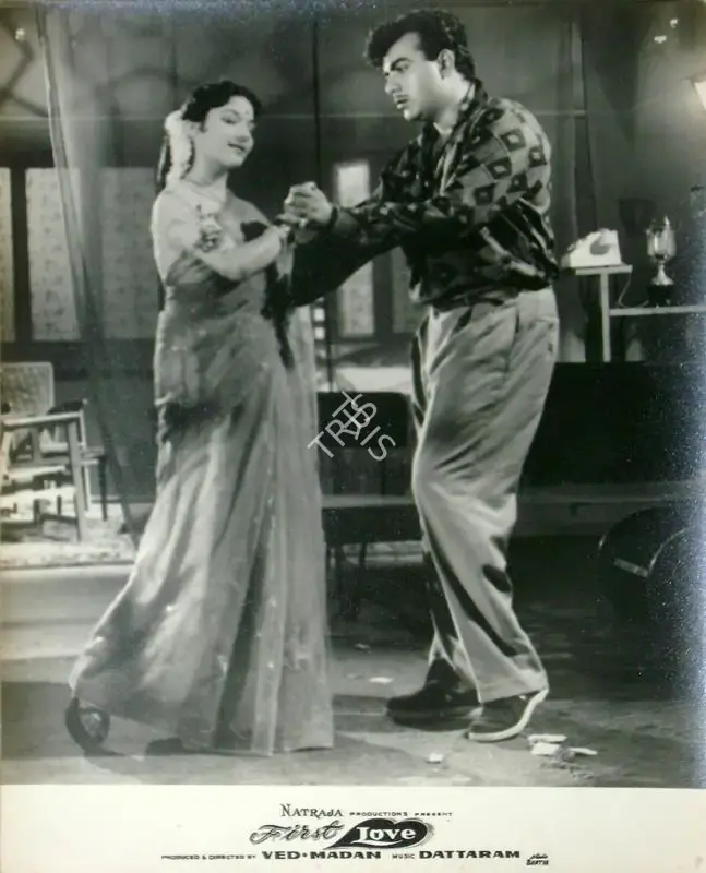 Madan (Producer), First Love, 1961, Lobby Card