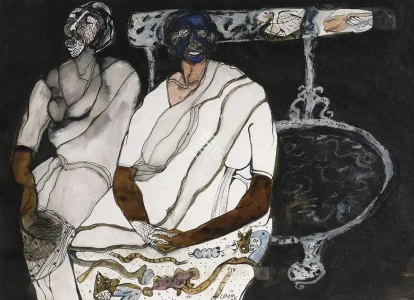 Jaya Ganguly (Artist), Untitled, 2003, Painting