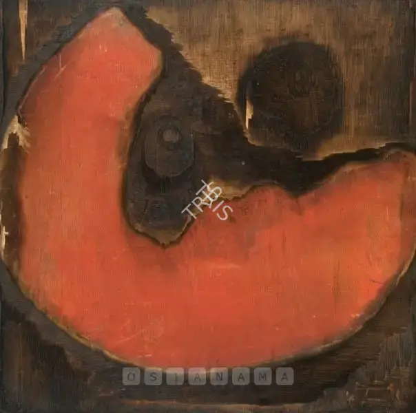 Patel, Jeram (Artist). Collage, n.d. | Painting, Os.Jai/23.01.09, 2009 · Osian's