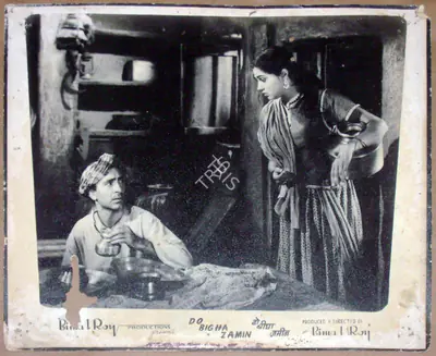 Kamal Bose (Cinematographer), Do Bigha Zamin, 1953, Lobby Card