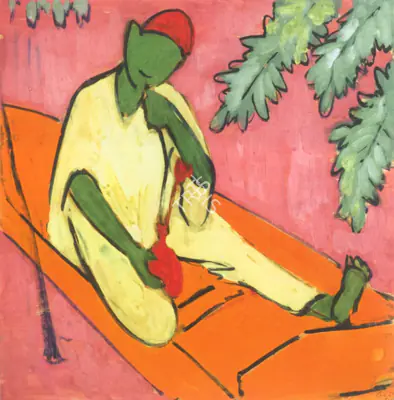 H.A. Gade (Artist), Untitled, 1949, Painting