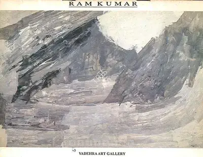 Ramkumar (Artist), Ram Kumar, 1992, Solo Exhibition Catalogue