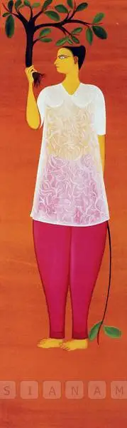 Rodwittiya, Rekha (Artist). Untitled, 2001 | Painting, Sa.Onl/07.09.06, 2006 · Saffronart