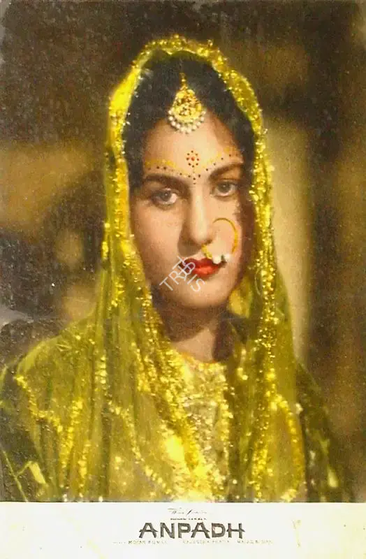 M. Ramchandra (Cinematographer), Anpadh, 1962, Lobby Card