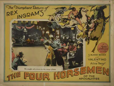 Rex Ingram (Producer), The Four Horsemen of the Apocalypse, 1921, Lobby card