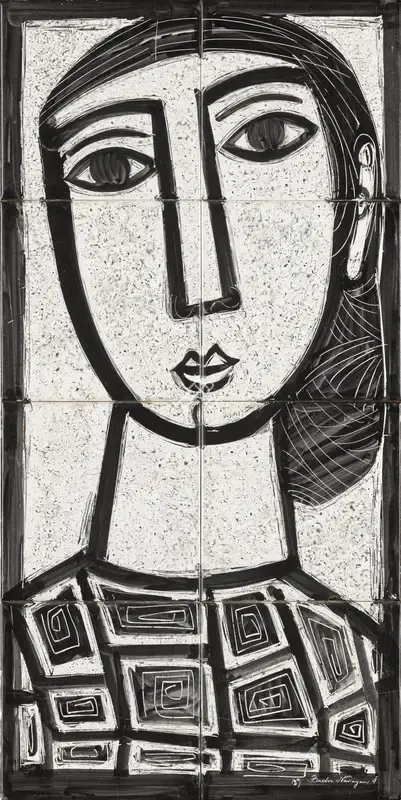 Badri Narayan (Artist), Untitled, 1959, Painting