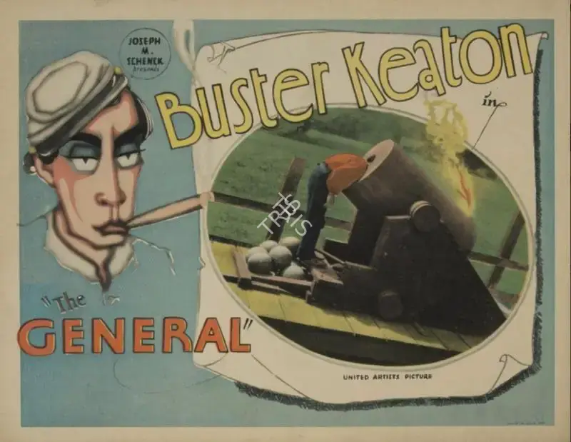 Clyde Bruckman (Director), The General, 1926, Lobby card