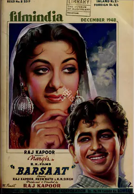 Baburao Patel (Editor), Filmindia, 1948, Magazine