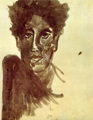 Rabindranath Tagore (Artist), Untitled, 1937, Painting