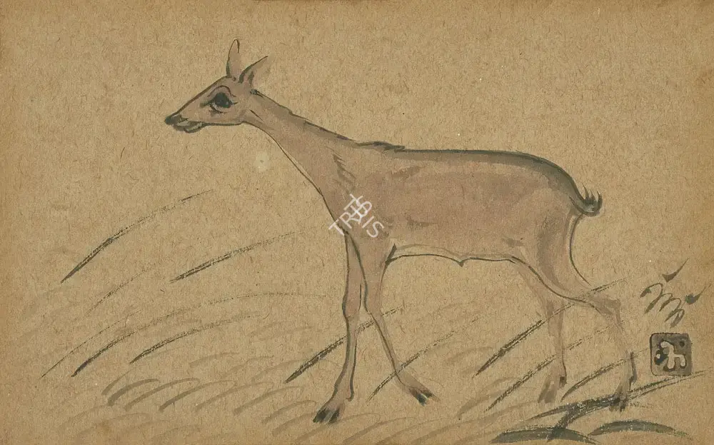 Nandalal Bose (Artist), Untitled, 1925, Drawing