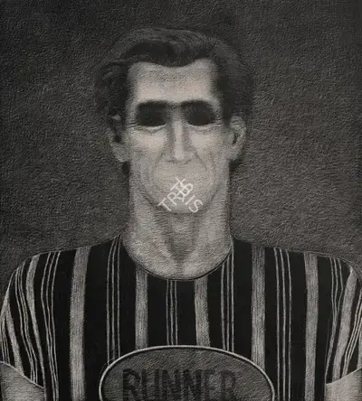 Rameshwar Broota (Artist), Jeeta, 1990, Painting