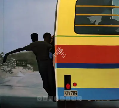 Shibu Natesan (Artist), Beach Road, 2004, Painting