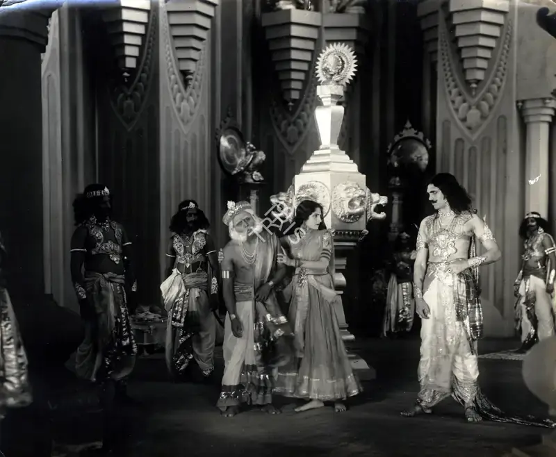 V. Shantaram (Director), Sairandhri, 1933, Photographic Still