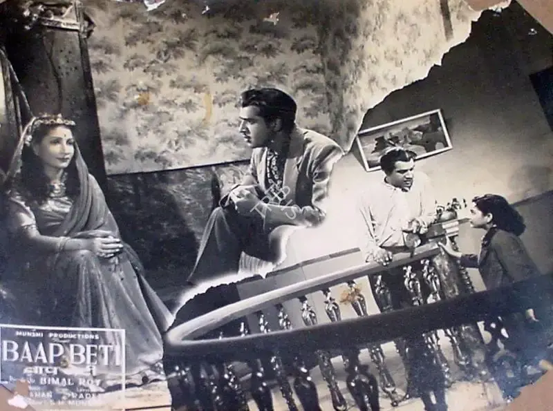 S.H. Munshi (Producer), Baap Beti, 1954, Lobby Card