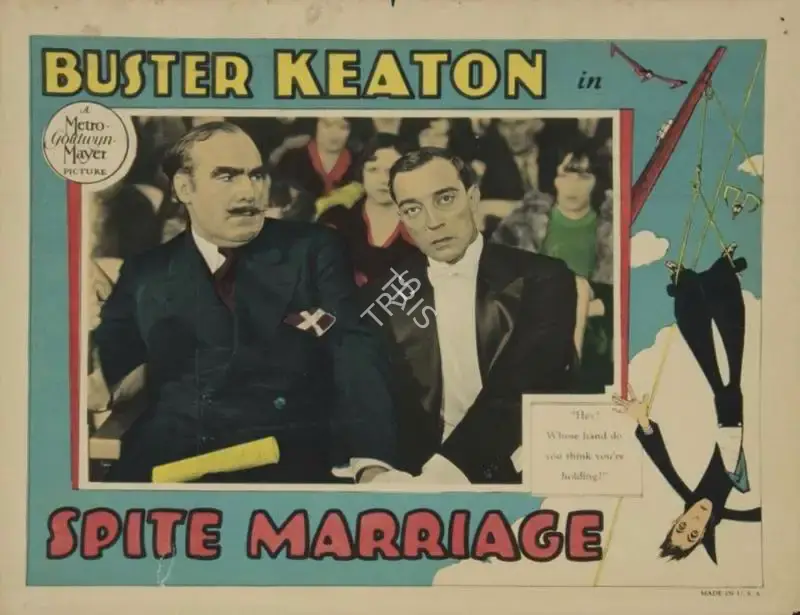 Edward Sedgwick (Director), Spite Marriage, 1929, Lobby card