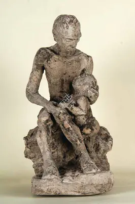 Ramkinkar Baij (Sculptor), Untitled , Sculpture