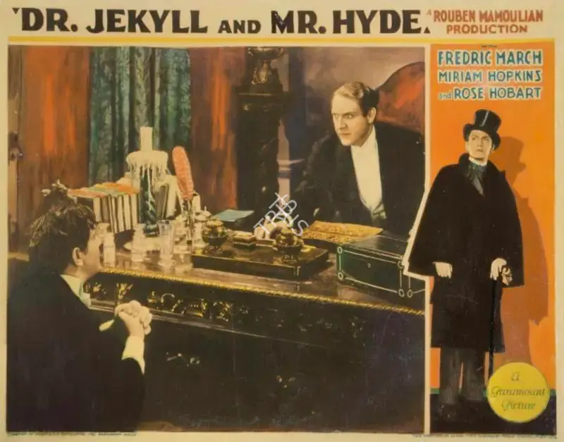 Rouben Mamoulian (Producer), Dr. Jekyll and Mr. Hyde, 1931, Lobby Card