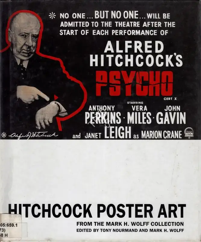Tony Nourmand (Editor), Hitchcock Poster Art, 1999, Edited Book