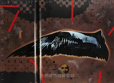 Baiju Parthan (Artist), Telementry, 2006, Painting