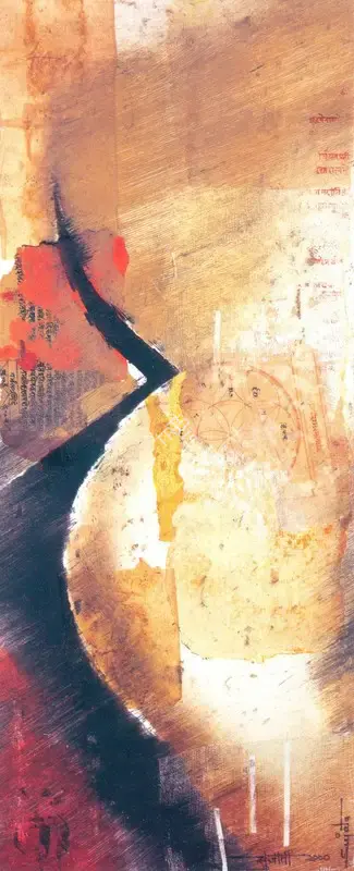 Sujata Bajaj (Artist), Energy, 2000, Painting