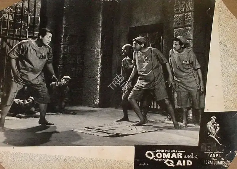 Aspi Irani (Producer), Oomar Qaid, 1961, Lobby Card