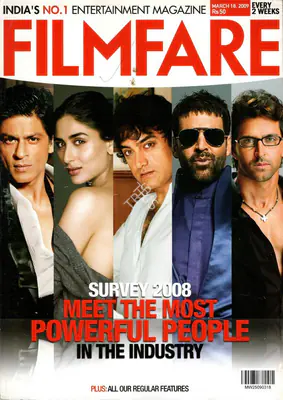 Jitesh Pillaai (Editor), Filmfare, 2009, Magazine