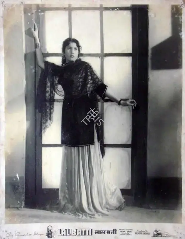 Rajinder Singh Bedi (Producer), Lal Batti, 1957, Lobby Card