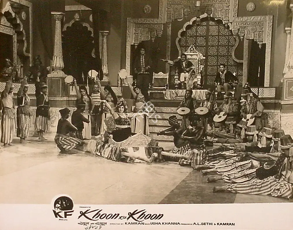 A.L. Sethi (Producer), Khoon Ka Khoon, 1966, Lobby Card