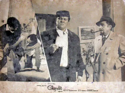 Sushil Malik (Producer), Gunda, 1969, Lobby Card