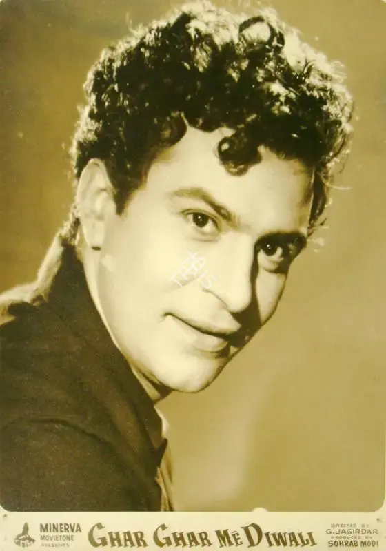 Sohrab Modi (Producer), Ghar Ghar Me Diwali, 1955, Lobby Card