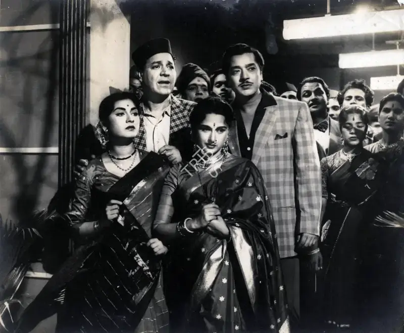 Ramanand Sagar (Producer), Ghungat, 1960, Photographic Still