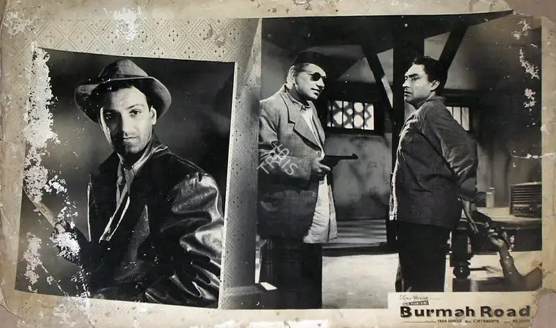 Tara Harish (Producer), Burmah Road, 1962, Lobby Card