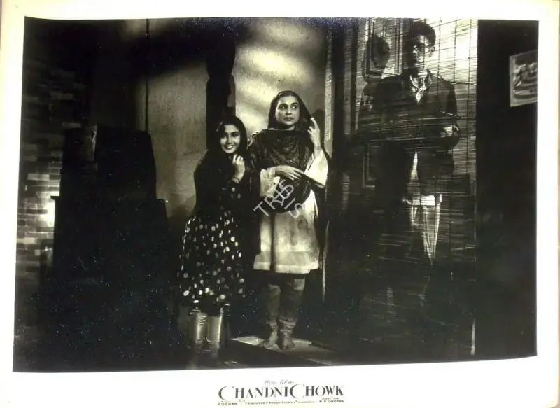 Keki Mistry (Cinematographer), Chandni Chowk, 1954, Lobby Card