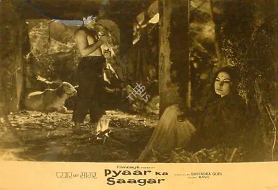 Pandurang Naik (Cinematographer), Pyaar Ka Saagar, 1961, Lobby Card