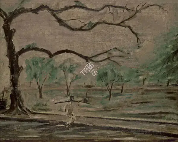 Sailoz Mookherjea (Artist), Untitled, 1940, Painting