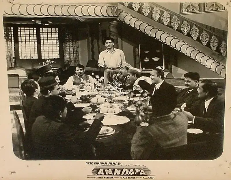Sheikh Mukhtar (Producer), Anndata, 1952, Lobby Card