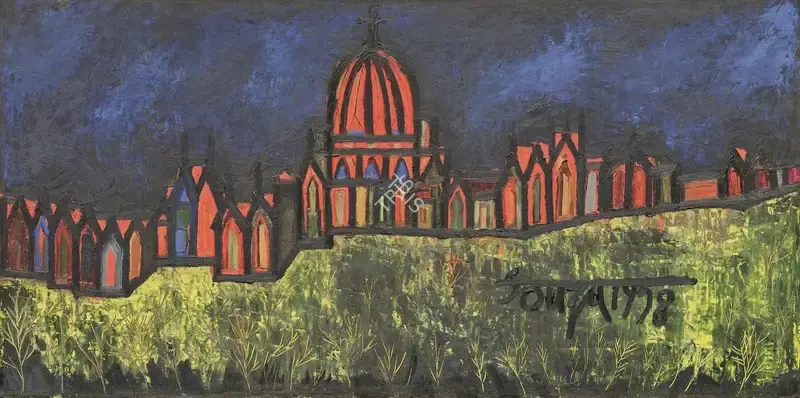 Souza, F.N. (Artist). Oriental City, 1958 | Painting, So.NeY/17.03.25, 2025 · Sotheby's