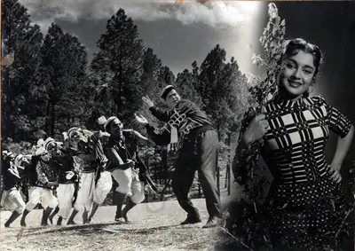 Dilip Gupta (Cinematographer), Dil Deke Dekho, 1959, Photographic Still
