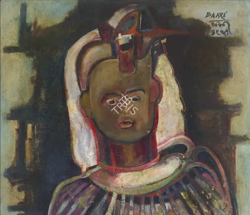 S.K. Bakre (Artist), Untitled, 1961, Painting
