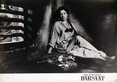 Jal Mistry (Cinematographer), Barsaat, 1949, Lobby Card