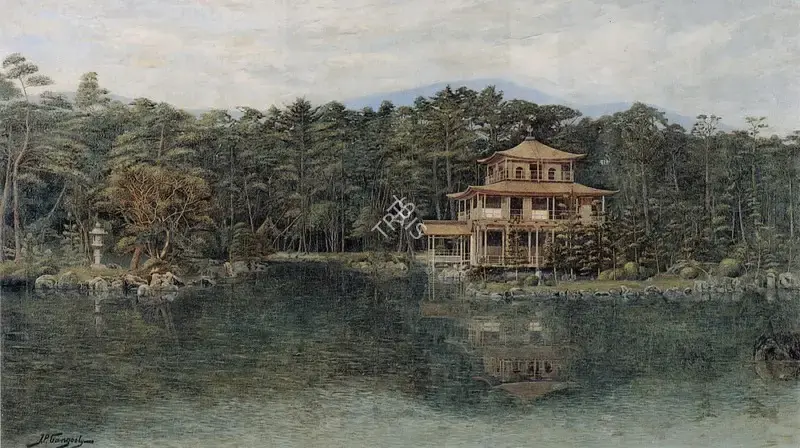 J.P. Gangooly (Artist), Landscape, Painting