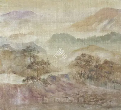 Gaganendranath Tagore (Artist), Landscape, 1921, Painting