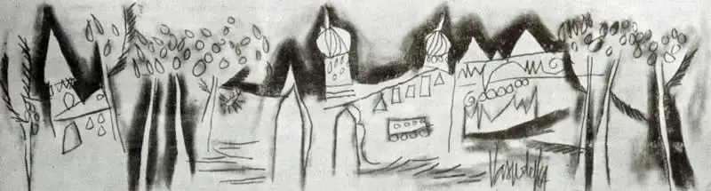 S.G. Vasudev (Artist), Architecture as Motif, Painting