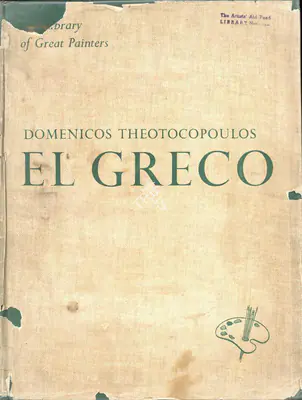 Leo Bronstein (Author), Domenicos Theotocopoulos El Greco, 1951, Authored Book