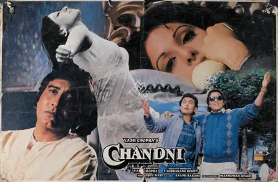 Manmohan Singh (Cinematographer), Chandni, 1989, Lobby Card