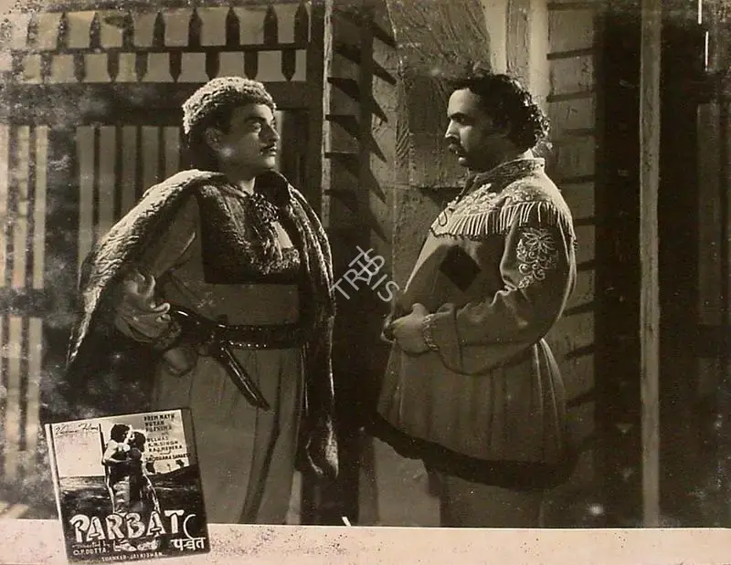 O.P. Datta (Director), Parbat, 1952, Lobby Card