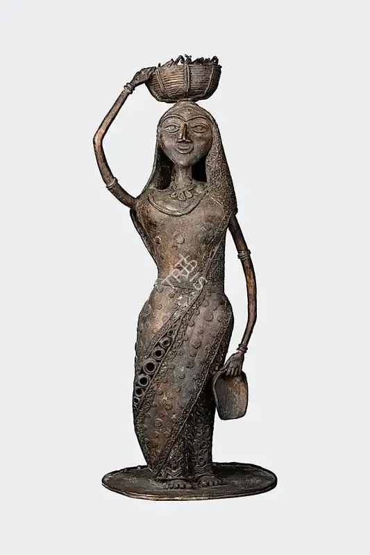 Meera Mukherjee (Artist), Doinondin (Daily Work), 1975, Sculpture