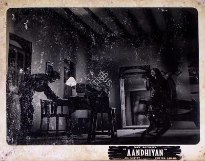Jal Mistry (Cinematographer), Aandhiyan, 1952, Lobby Card