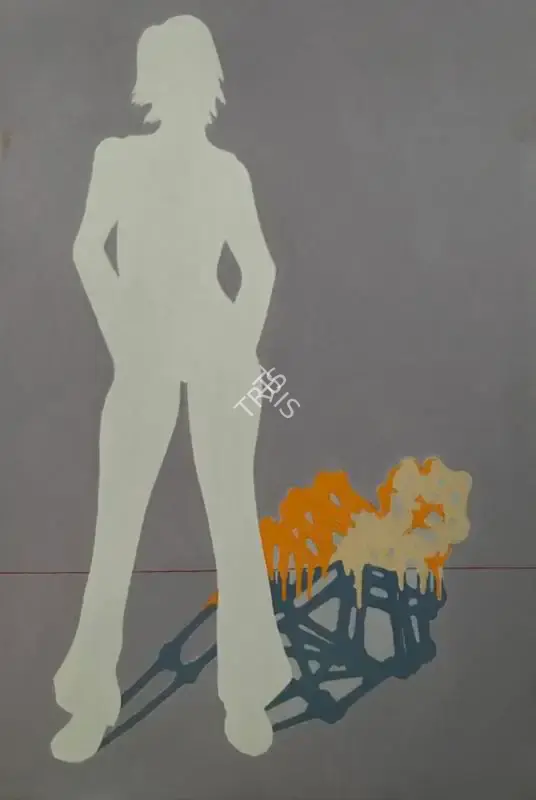 Rambali Chauhan (Artist), The Shadow, 2007, Painting